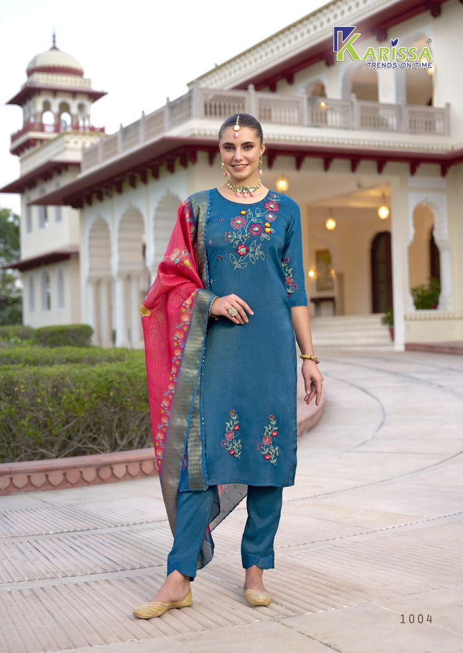 Mohini By Karissa Viscose Simmar Kurti With Bottom Dupatta Orders In India